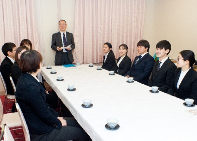 2月7日面接事前説明の状況